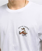 Brixton Stride White T-Shirt