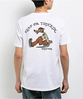 Brixton Stride White T-Shirt