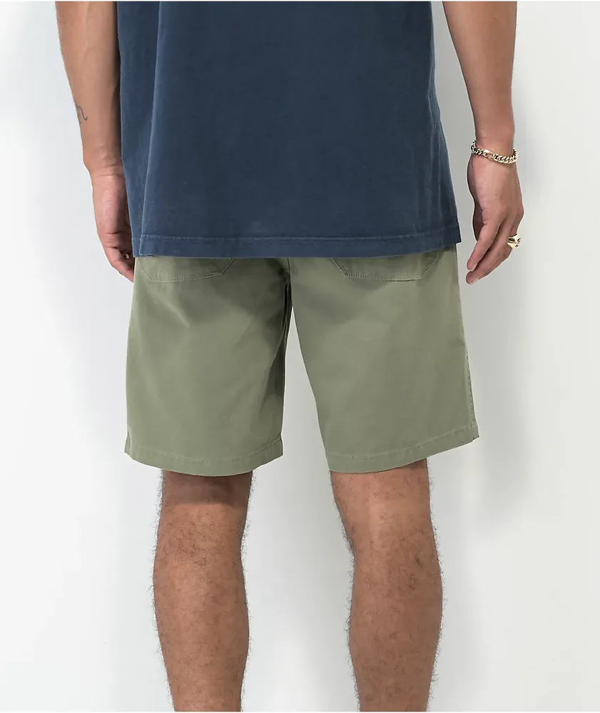 Brixton Surplus Olive Shorts