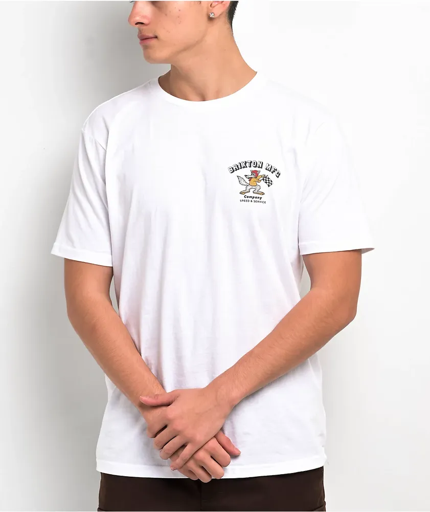 Brixton Wynmore White T-Shirt