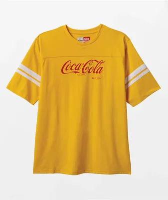 Brixton x Coca-Cola Classic Yellow Football Shirt