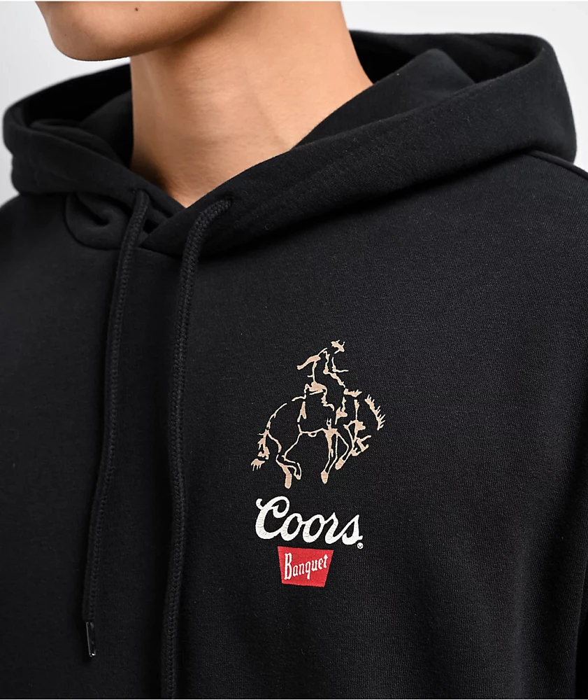 Brixton x Coors Colt Black Hoodie