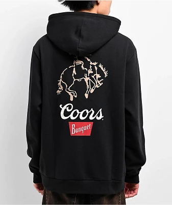 Brixton x Coors Colt Black Hoodie