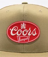 Brixton x Coors Griffen Khaki Trucker Hat 