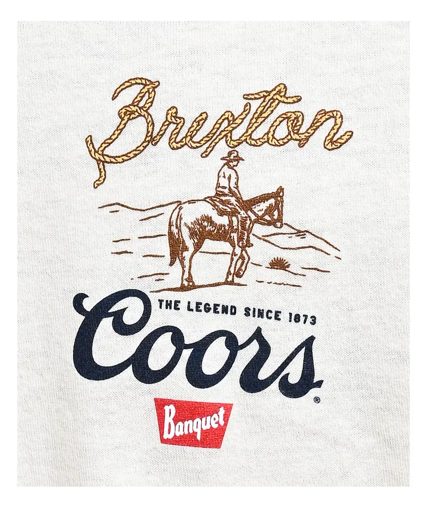 Brixton x Coors Legend Natural T-Shirt 
