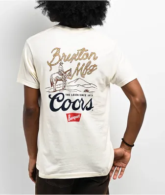 Brixton x Coors Legend Natural T-Shirt 
