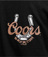 Brixton x Coors Luck Black T-Shirt