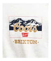 Brixton x Coors Mirror Natural T-Shirt