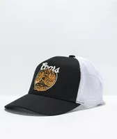 Brixton x Coors Rocky Black & White Trucker Hat