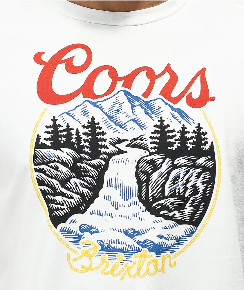 Brixton x Coors Rocky White T-Shirt