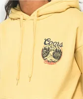 Brixton x Coors Rocky Yellow Hoodie