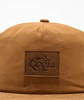 Brixton x Coors Wayne Tan Snapback Hat