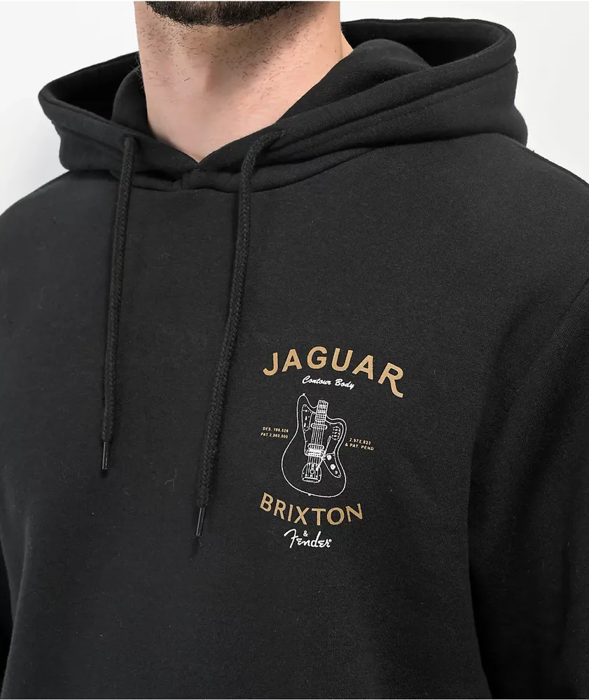 Brixton x Fender Claws Black Hoodie