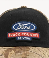 Brixton x Ford Truck Country Camo Snapback Hat
