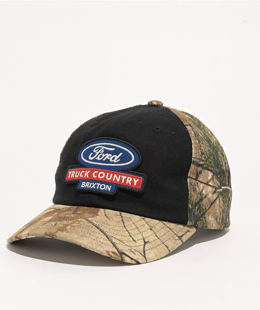 Brixton x Ford Truck Country Camo Snapback Hat