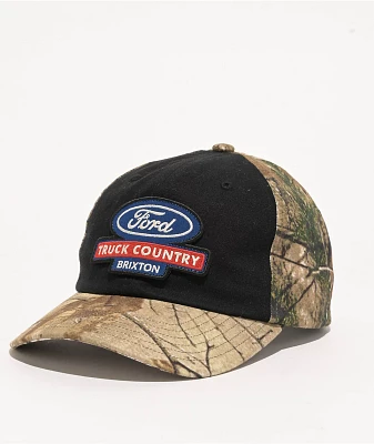 Brixton x Ford Truck Country Camo Snapback Hat