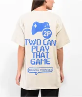 Broken Promises 2 Player Natural T-Shirt