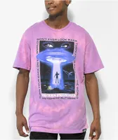 Broken Promises Abduction Purple Dye T-Shirt