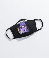 Broken Promises Anime Black Face Mask