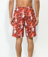 Broken Promises Anywhere But Here Red Board Shorts