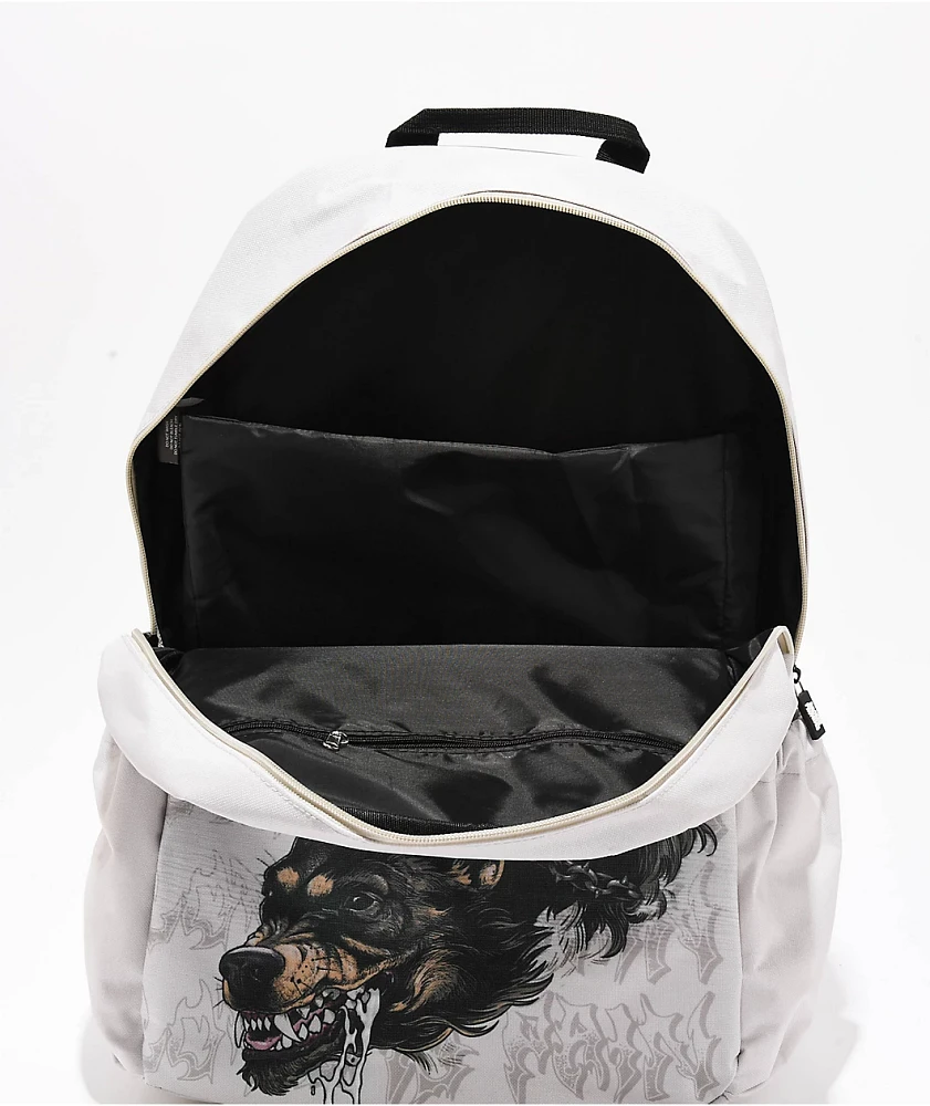Broken Promises Barkside Grey Backpack