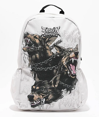 Broken Promises Barkside Grey Backpack