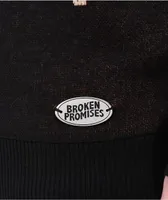 Broken Promises Big Bite Black Sweater