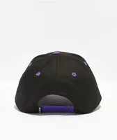 Broken Promises Bitter End Black & Purple Snapback Hat