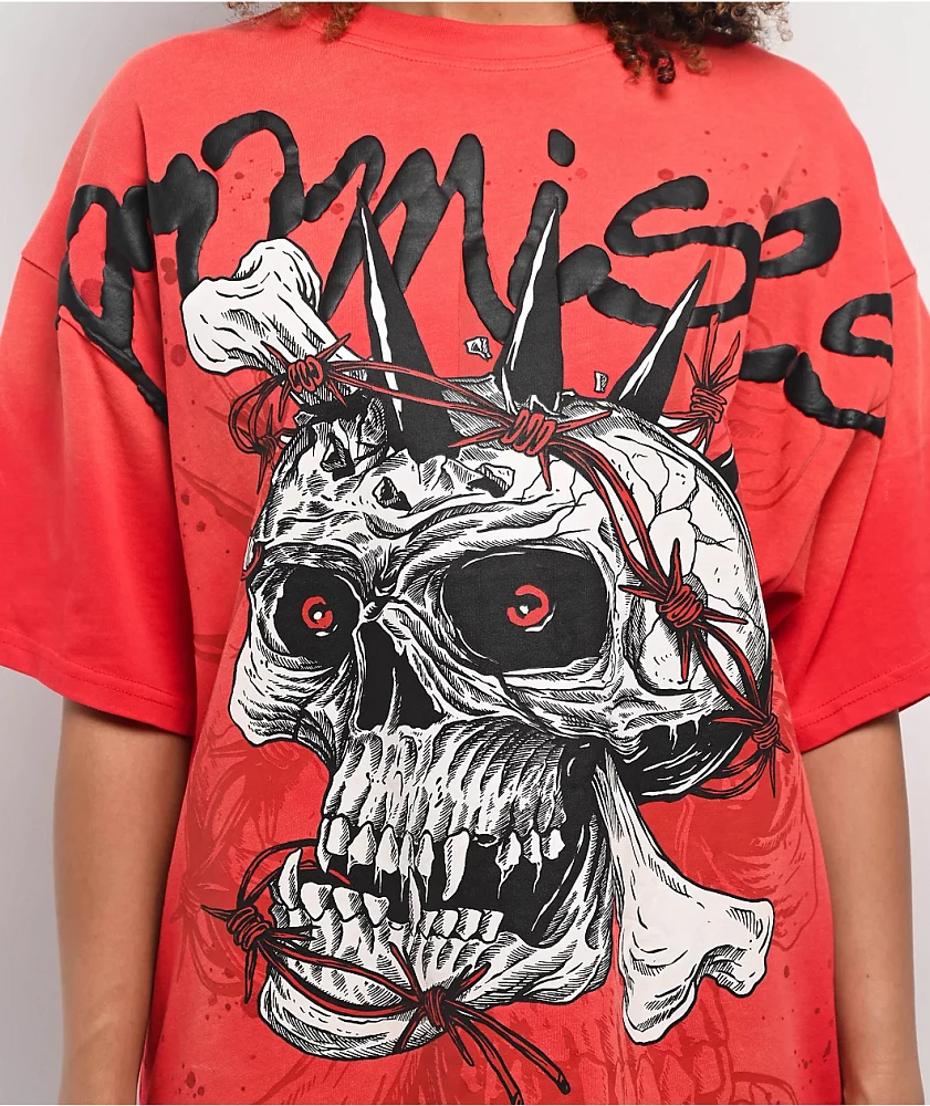 Broken Promises Bone Bitter Red T-Shirt