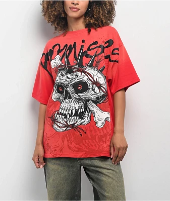 Broken Promises Bone Bitter Red T-Shirt