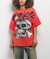 Broken Promises Bone Bitter Red T-Shirt