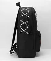 Broken Promises Breakdown Black Backpack