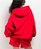 Broken Promises Breakthrough Red Rhinestone Hoodie