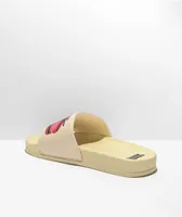 Broken Promises Catch Me Natural Slide Sandals