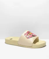 Broken Promises Catch Me Natural Slide Sandals