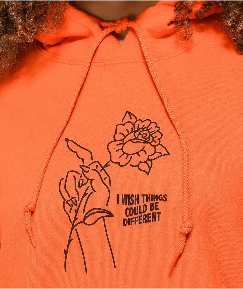 Broken Promises Could Be Different Orange Hoodie