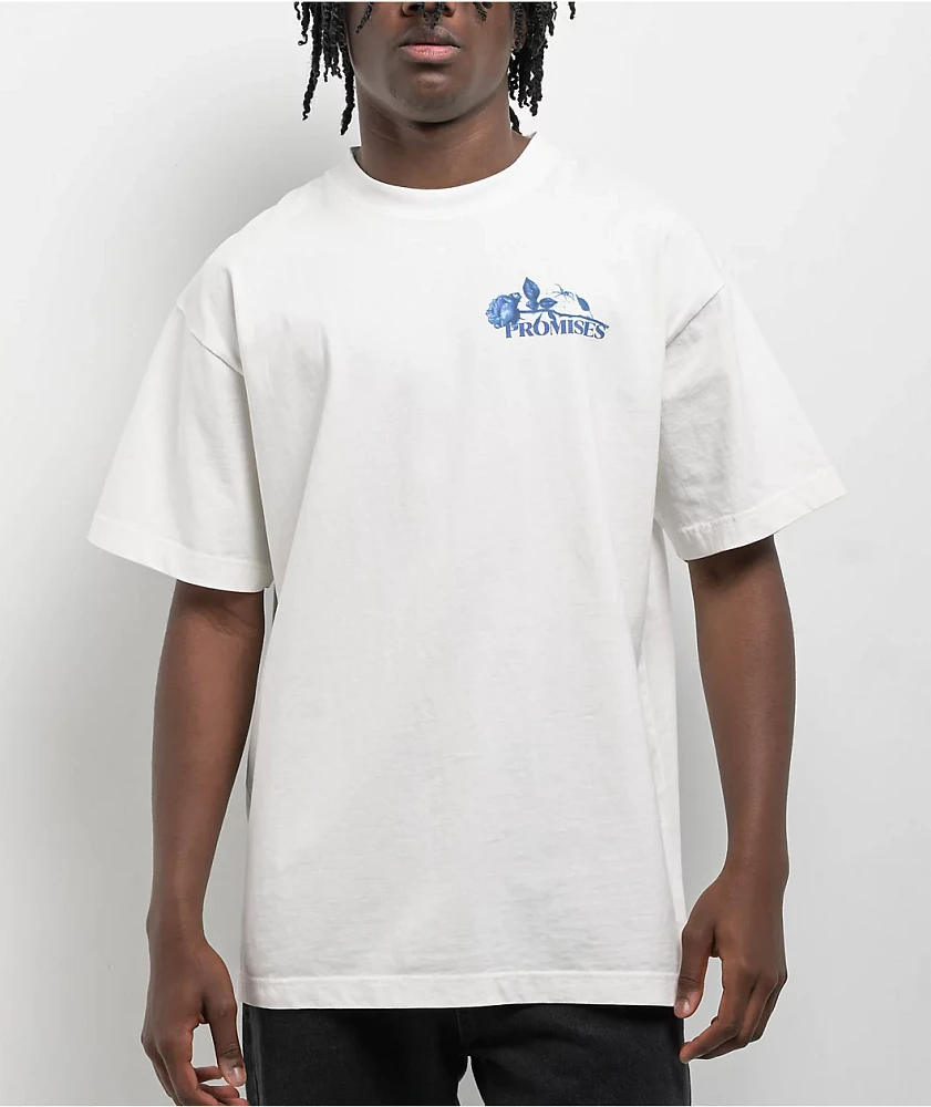 Broken Promises Cowgirl White T-Shirt