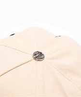 Broken Promises Crave Cream & Black Snapback Hat
