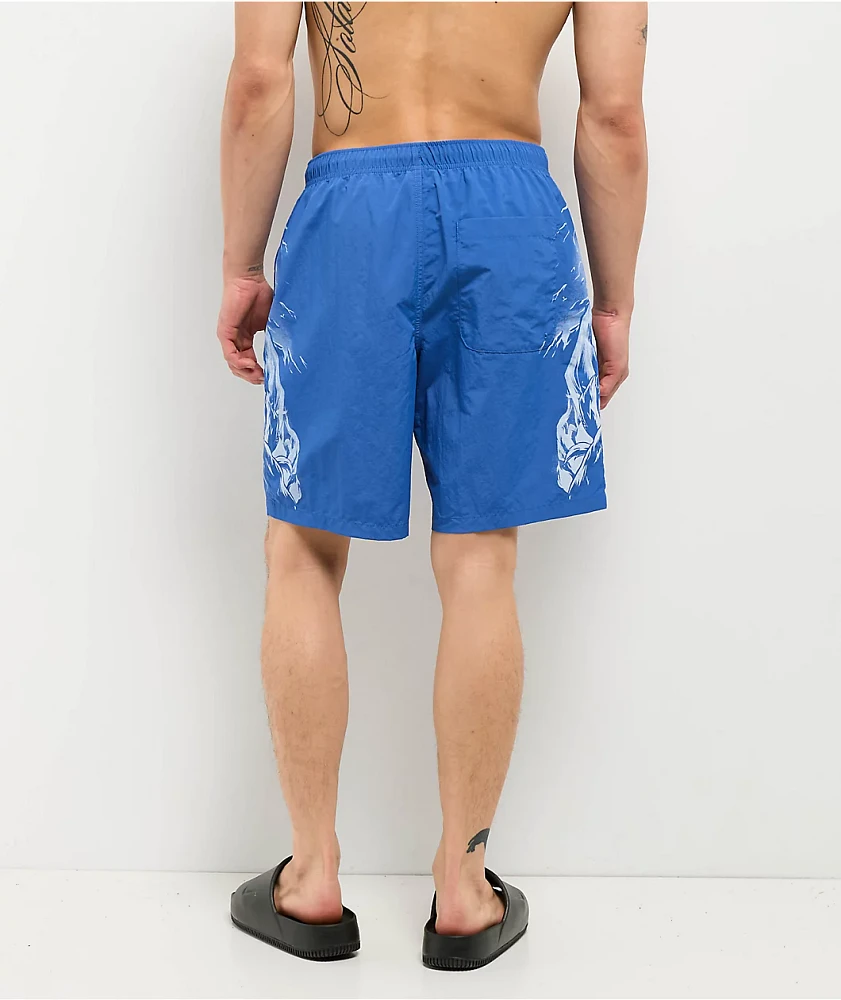 Broken Promises Cruel Summer Blue Board Shorts