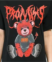 Broken Promises Damien Teddy Black T-Shirt