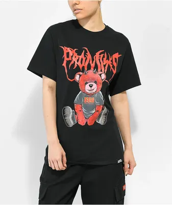 Broken Promises Damien Teddy Black T-Shirt