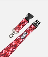 Broken Promises Depths Red Lanyard