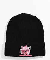 Broken Promises Emo Girl Black Beanie