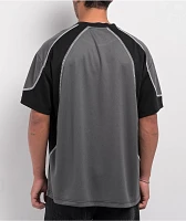 Broken Promises Emotional Sports Black & Grey Soccer Jersey