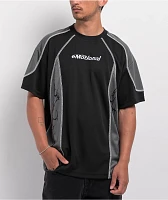 Broken Promises Emotional Sports Black & Grey Soccer Jersey