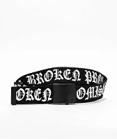 Broken Promises Enemy Black Web Belt