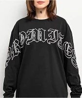 Broken Promises Enemy Crew Black Long Sleeve T-Shirt