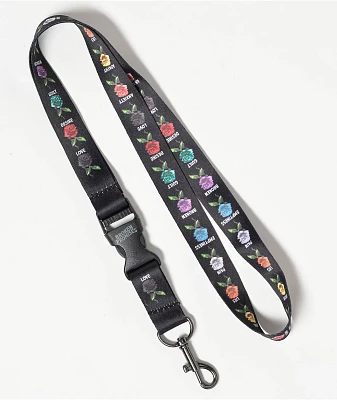 Broken Promises Feeled Guide Black Lanyard