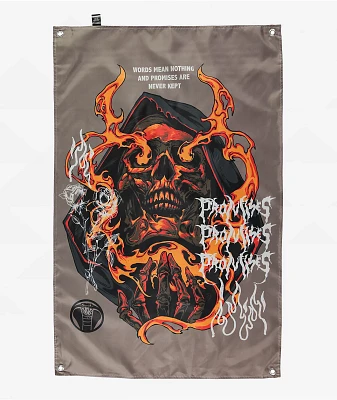 Broken Promises Fire Banner