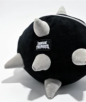 Broken Promises Flail Black Plush Shoulder Bag